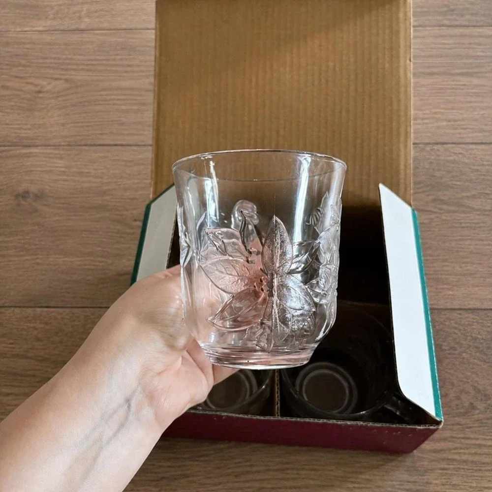 Vintage Crystal glass holiday